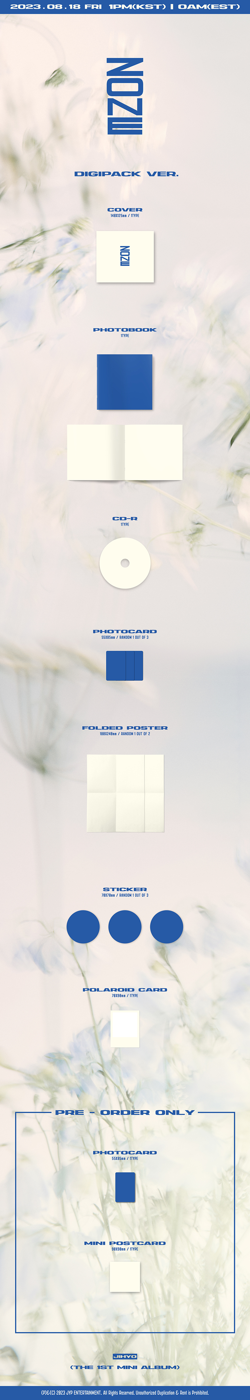 jp.ktown4u.com : JIHYO - ミニアルバム1集 [ZONE] (Digipack Ver.)